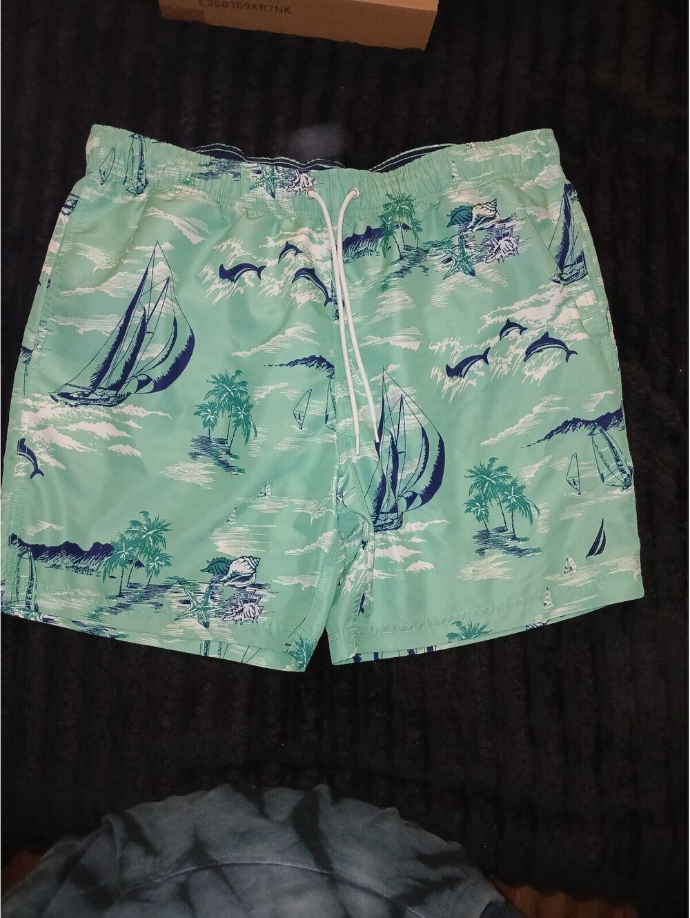 Mens nautica swim trunks